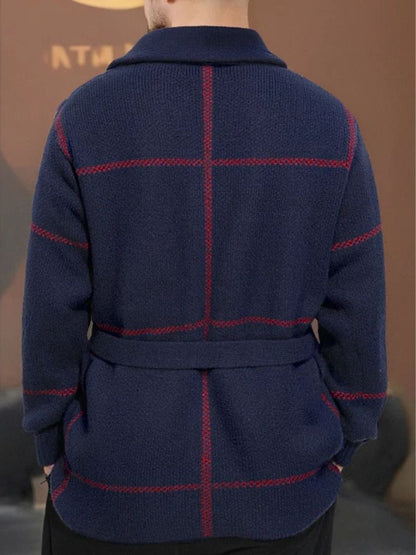 Rome Belted Sweater Coat - Manly Man