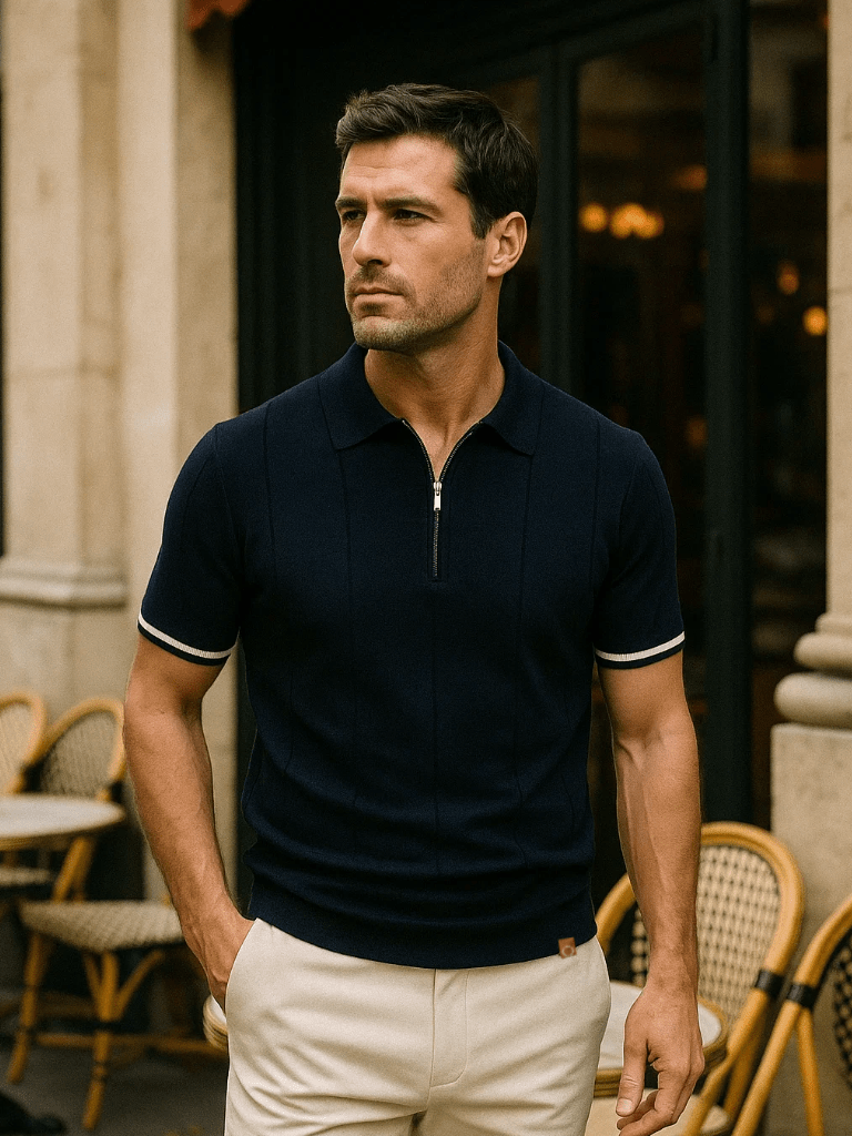 Royal Zip Polo – Manly Man