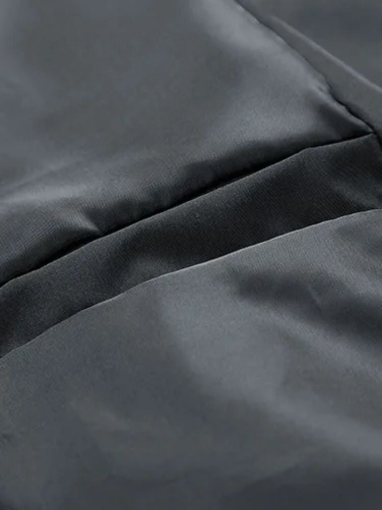 Sherpa Sleeves Padded Bomber Jacket - Manly Man