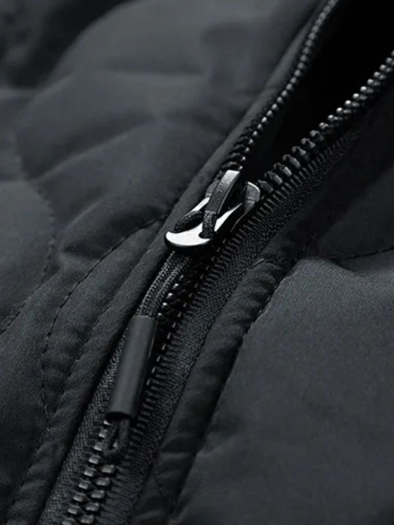 Sherpa Sleeves Padded Bomber Jacket - Manly Man