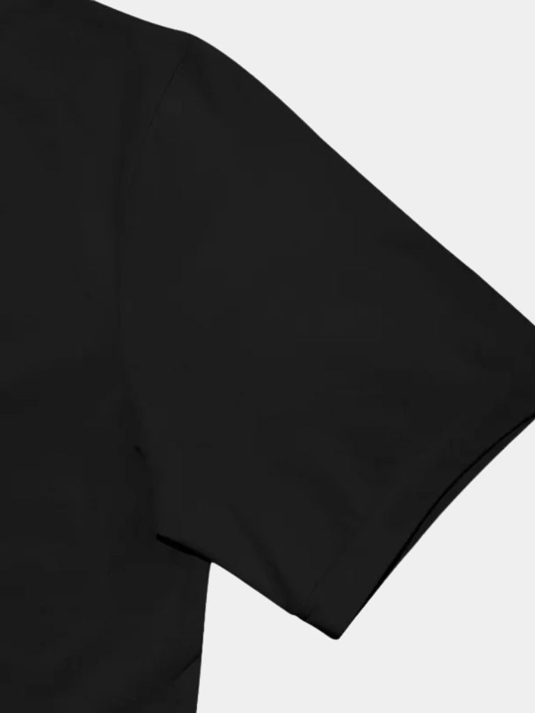 Solid Casual Turtle Neck T-Shirt - Manly Man