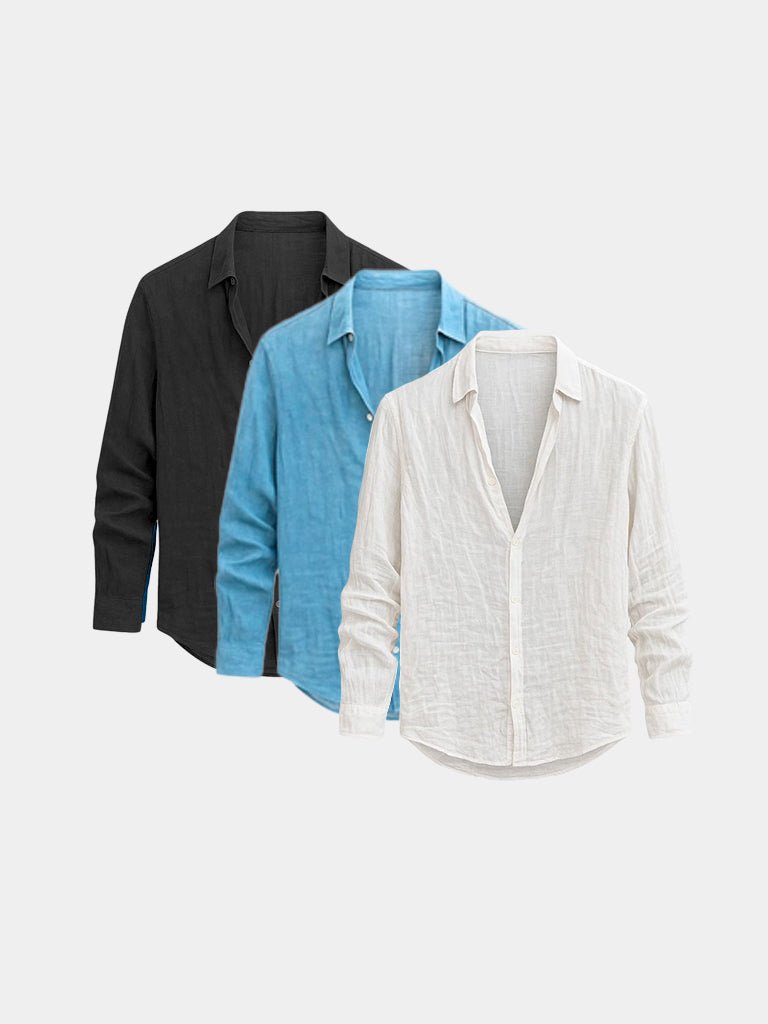 [SPECIAL PACK] Linen Reverie Summer Shirt - Manly Man