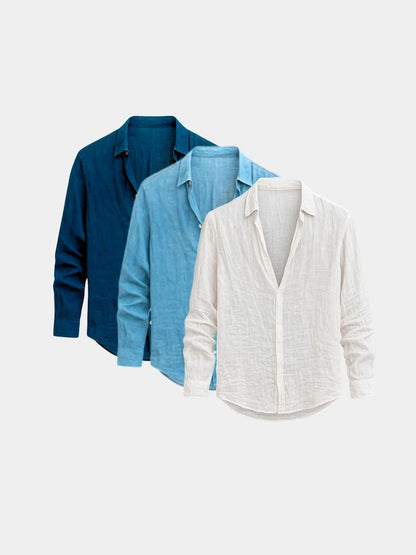 [SPECIAL PACK] Linen Reverie Summer Shirt - Manly Man