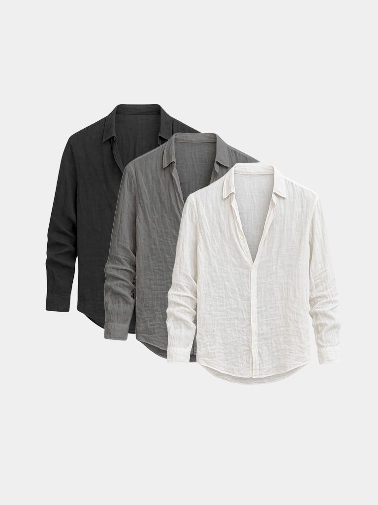 [SPECIAL PACK] Linen Reverie Summer Shirt - Manly Man