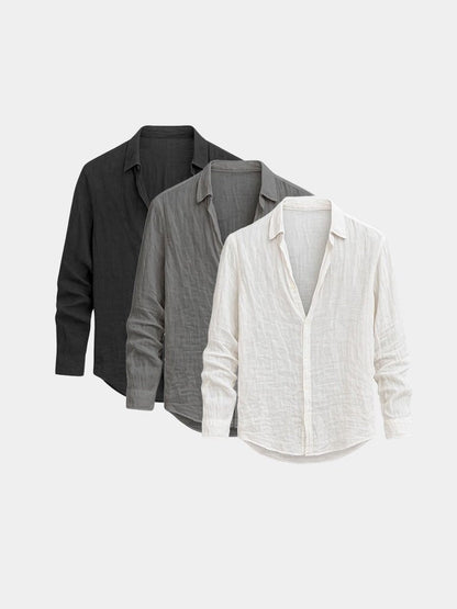 [SPECIAL PACK] Linen Reverie Summer Shirt - Manly Man