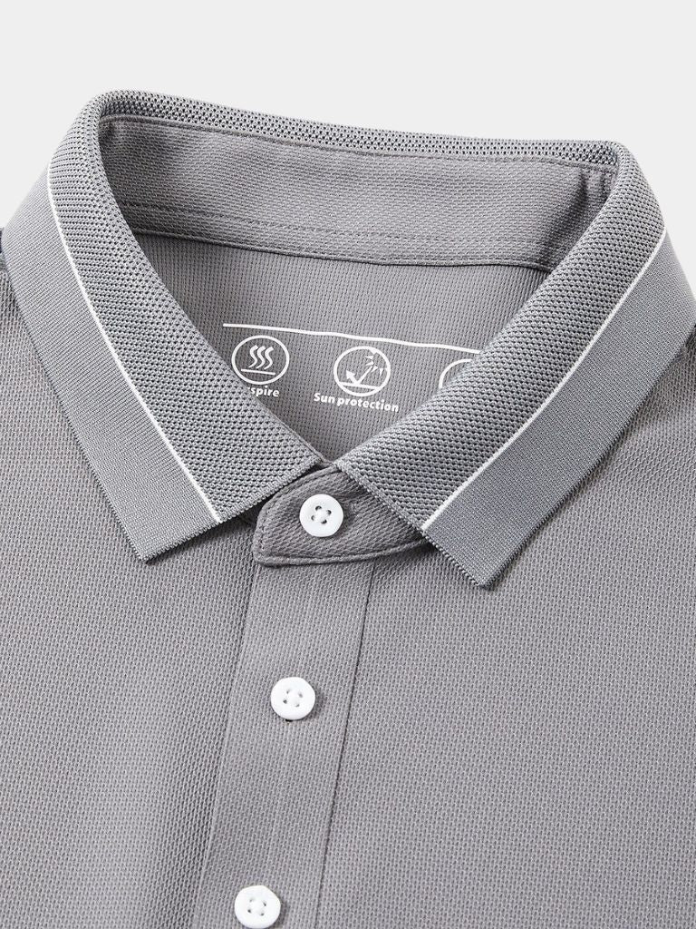 Steel Grey Polo – Manly Man