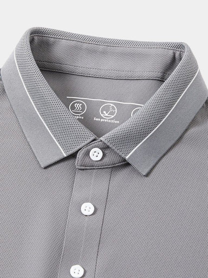 Steel Grey Polo – Manly Man