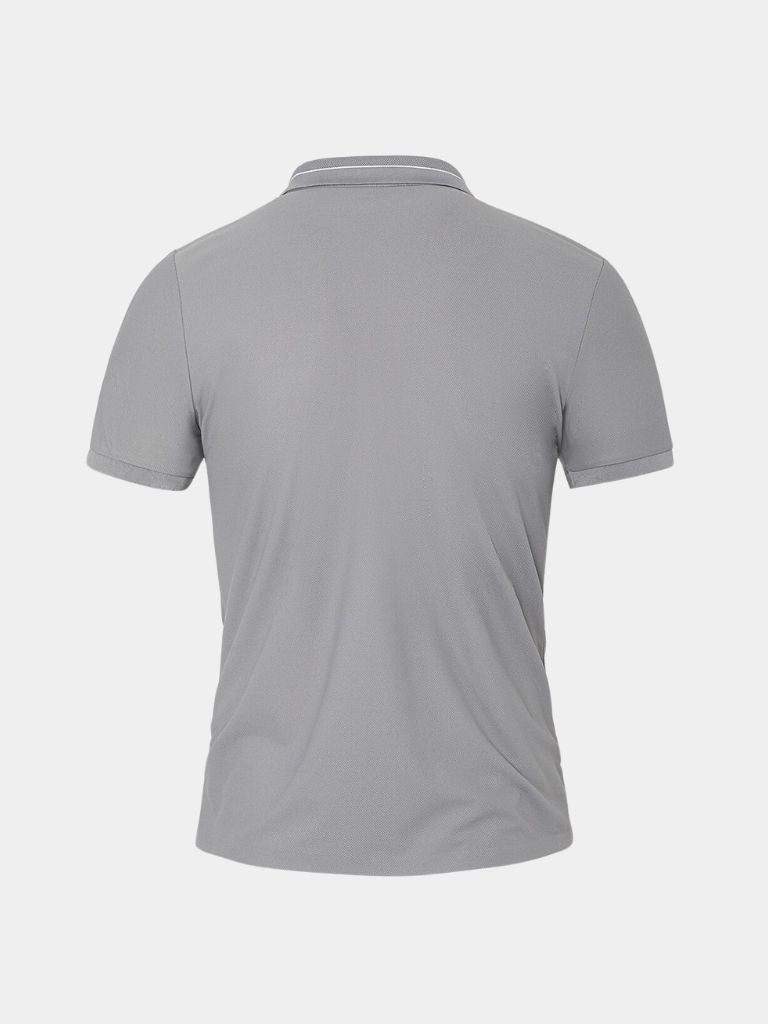 Steel Grey Polo – Manly Man