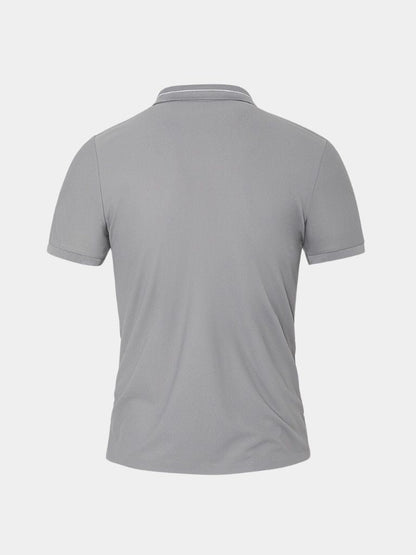 Steel Grey Polo – Manly Man