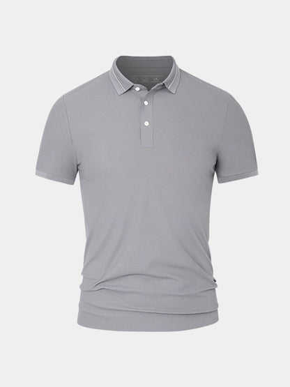 Steel Grey Polo – Manly Man