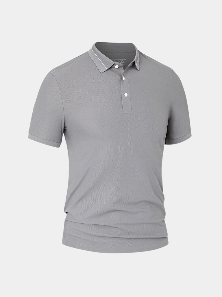 Steel Grey Polo – Manly Man