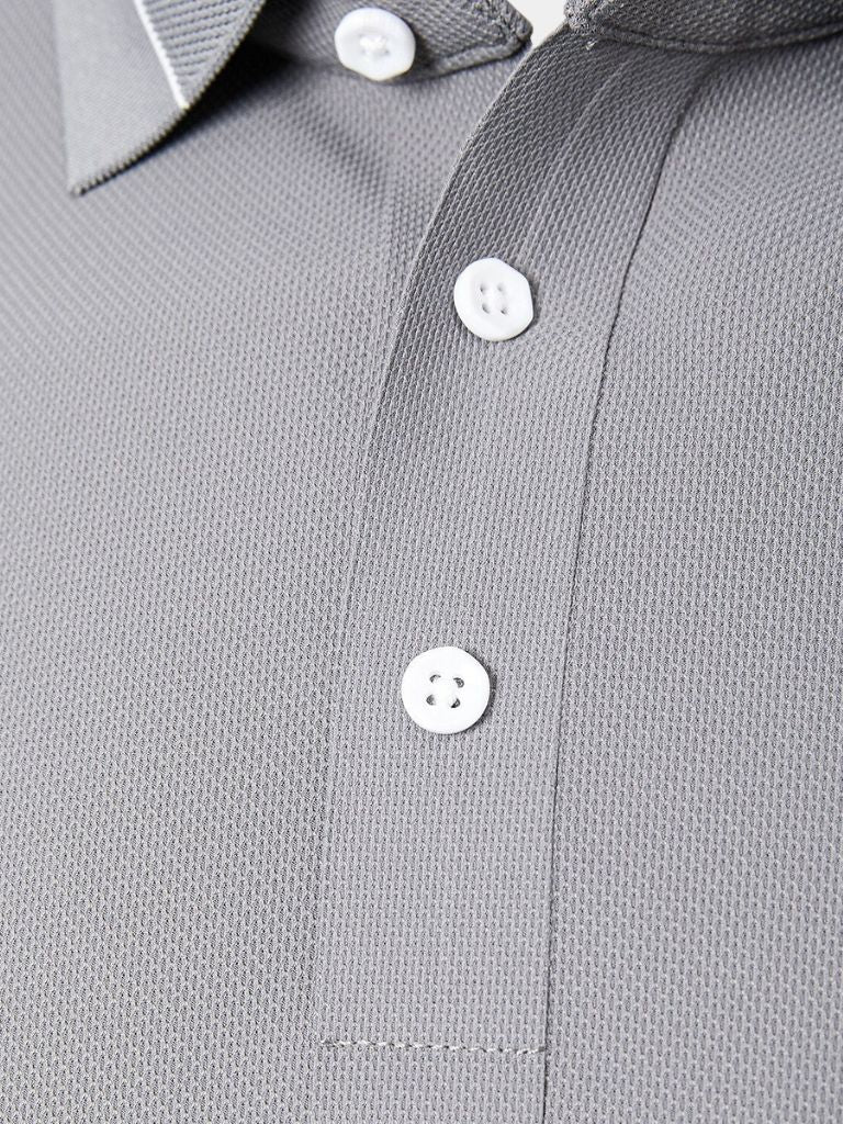 Steel Grey Polo – Manly Man
