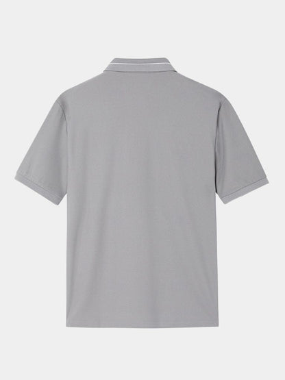 Steel Grey Polo – Manly Man