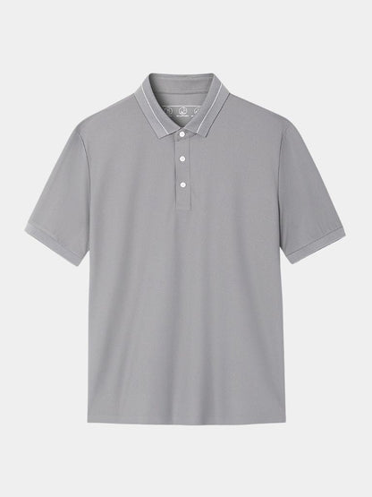 Steel Grey Polo – Manly Man