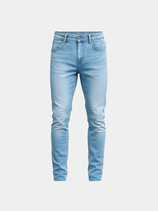 Stretchy Skinny Denim Jeans Trousers - Manly Man