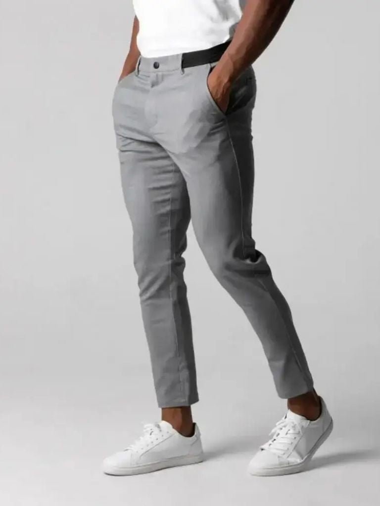 Stretchy Slim Trousers - Manly Man