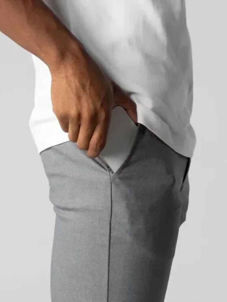 Stretchy Slim Trousers - Manly Man