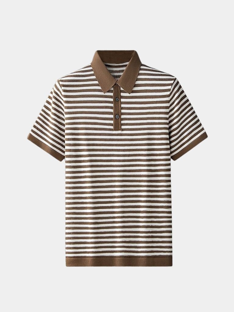 Stripe Class Polo - Manly Man