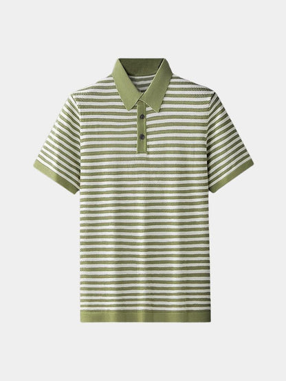 Stripe Class Polo - Manly Man