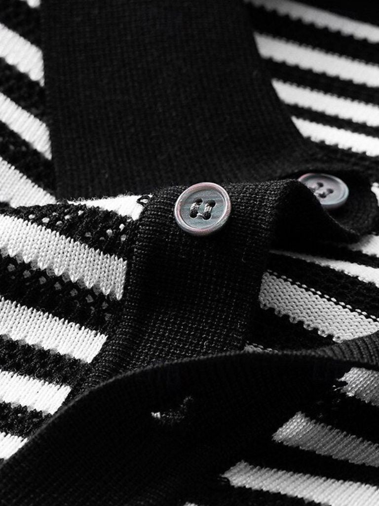 Stripe Class Polo - Manly Man