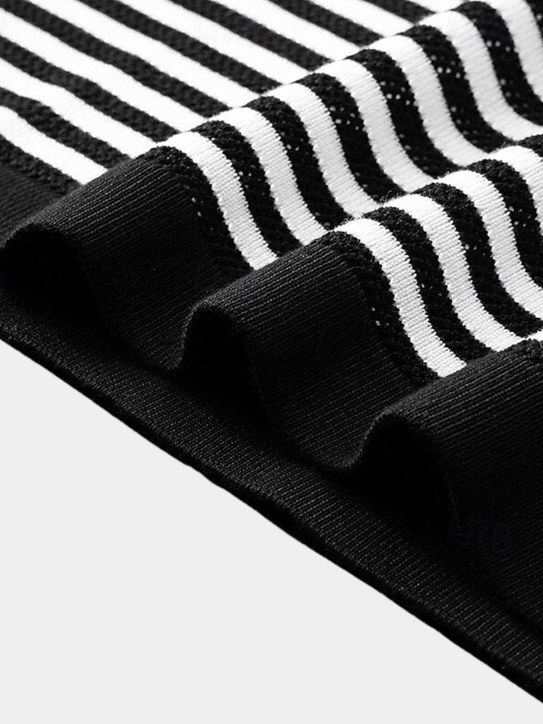 Stripe Class Polo - Manly Man