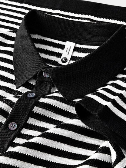 Stripe Class Polo - Manly Man