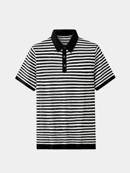 Stripe Class Polo - Manly Man