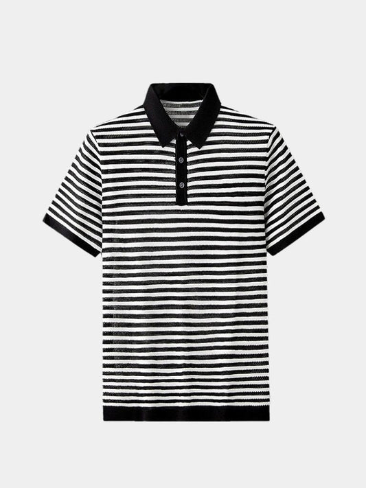 Stripe Class Polo - Manly Man
