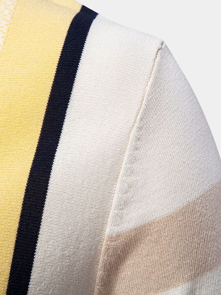 Sundown Stripes Polo – Manly Man