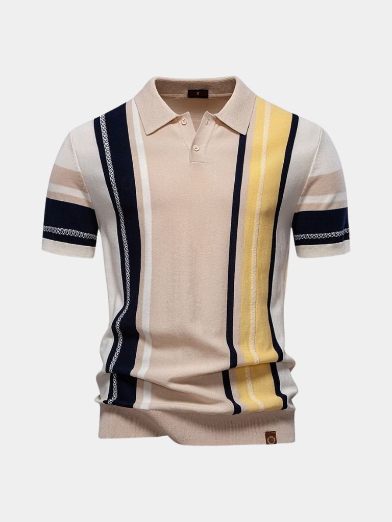 Sundown Stripes Polo – Manly Man