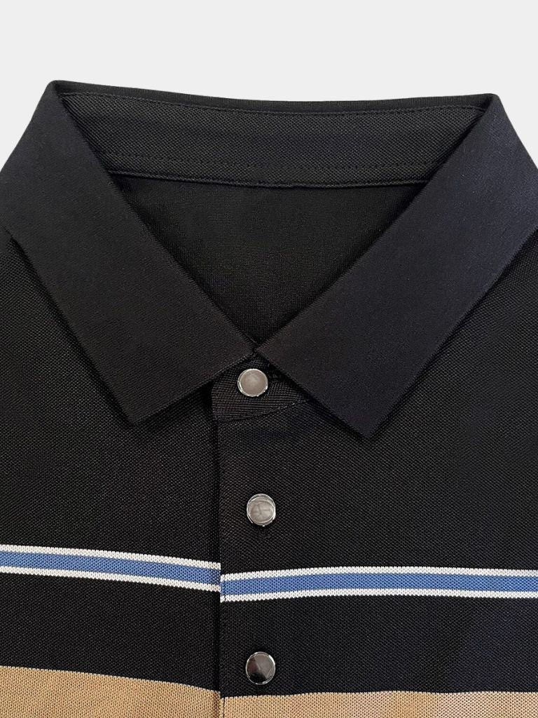 Sunset Stripe Polo – Manly Man