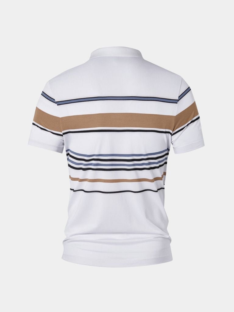 Sunset Stripe Polo – Manly Man