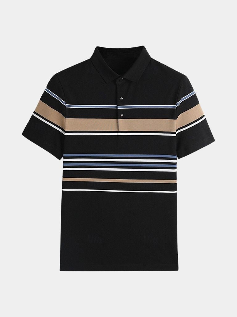 Sunset Stripe Polo – Manly Man