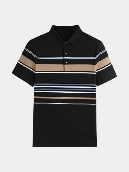 Sunset Stripe Polo – Manly Man