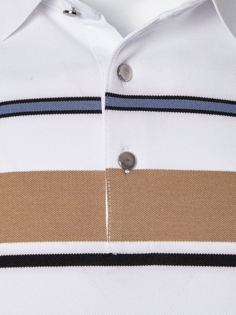 Sunset Stripe Polo – Manly Man