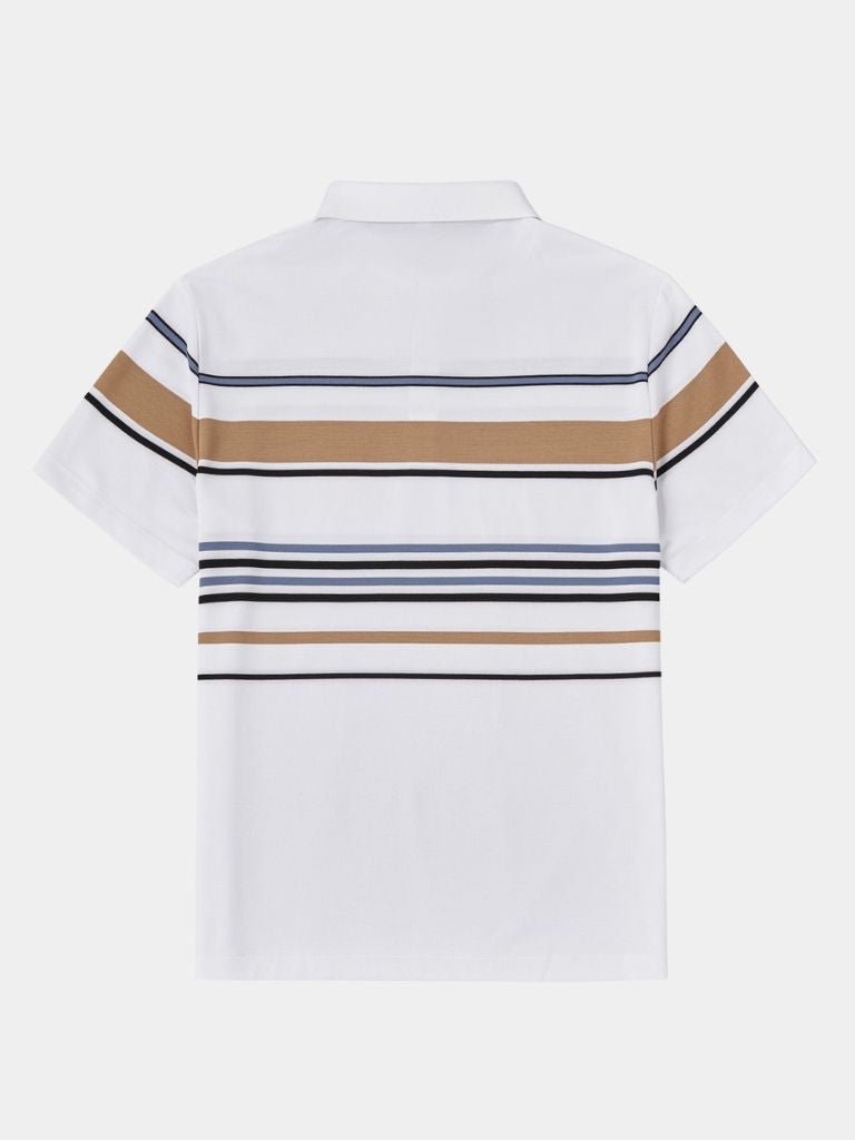 Sunset Stripe Polo – Manly Man