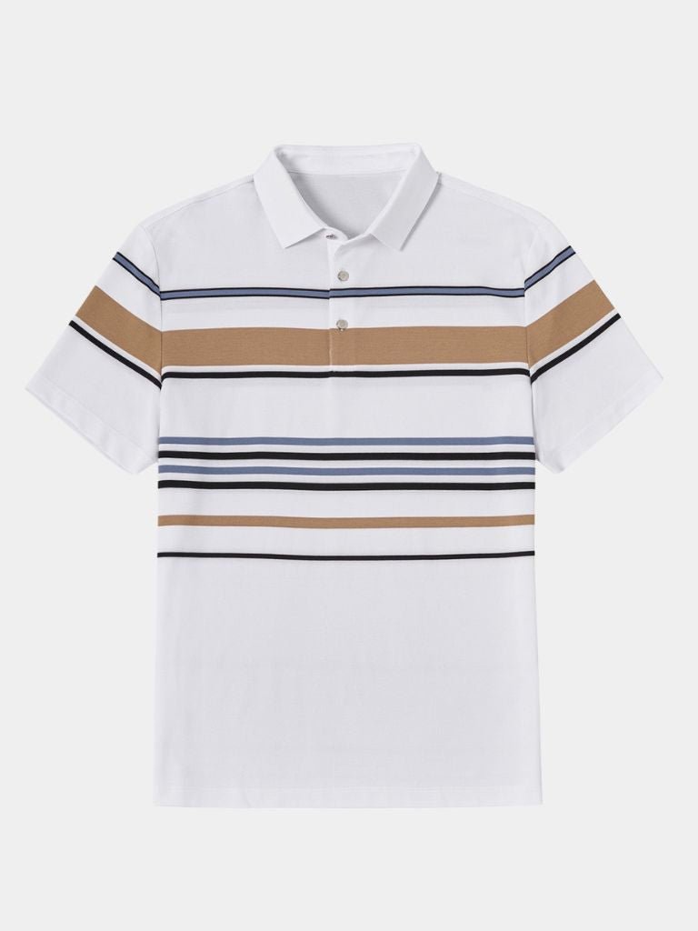 Sunset Stripe Polo – Manly Man