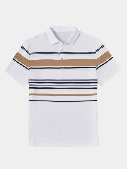 Sunset Stripe Polo – Manly Man