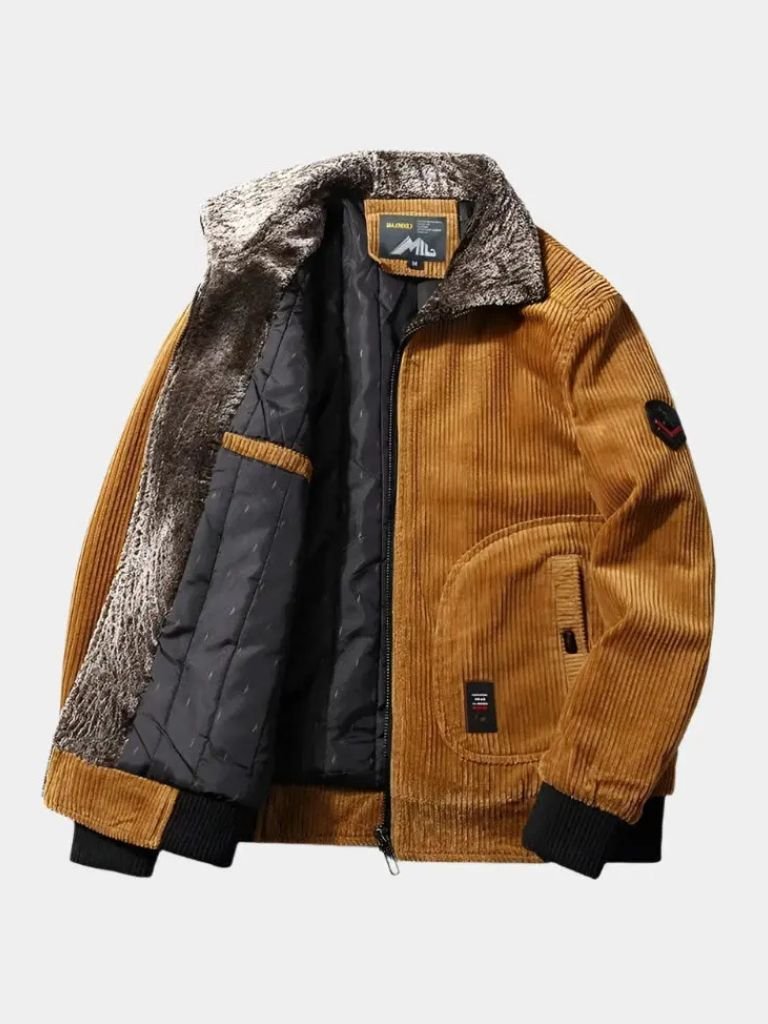 Thermal Windbreaker Corduroy Jacket - Manly Man