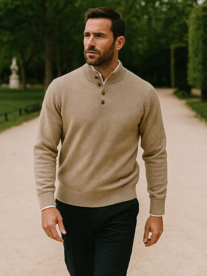 Timeless Luxe Cashmere Pullover - Manly Man
