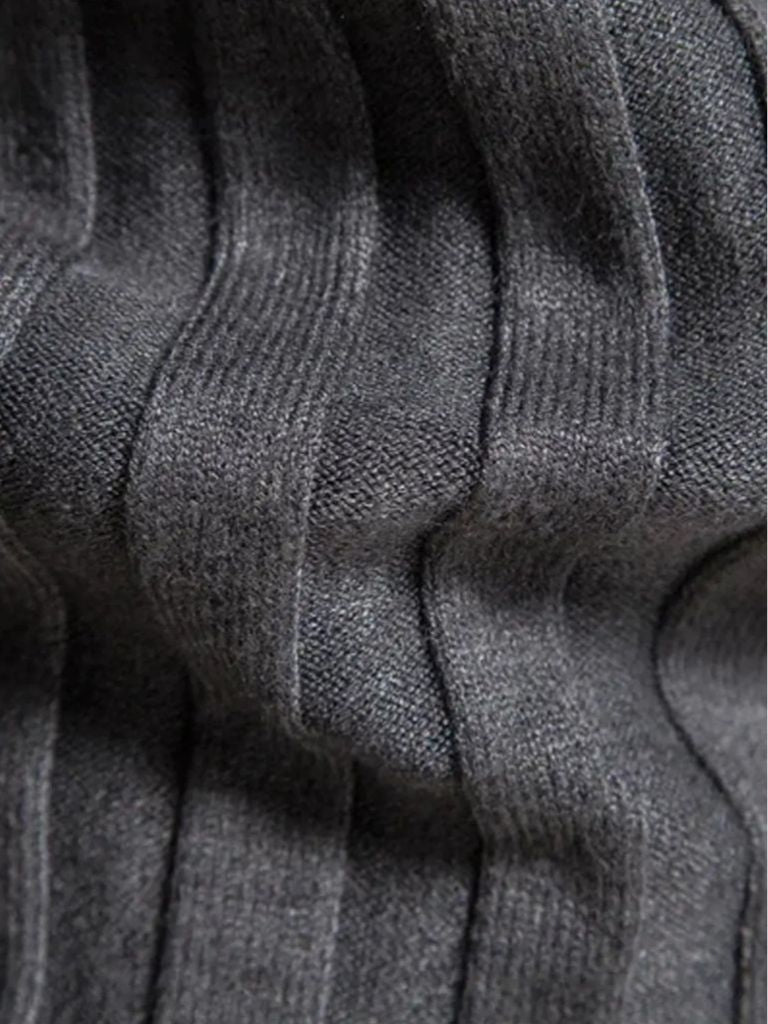 Turtleneck Knitwear Pullover Sweater - Manly Man