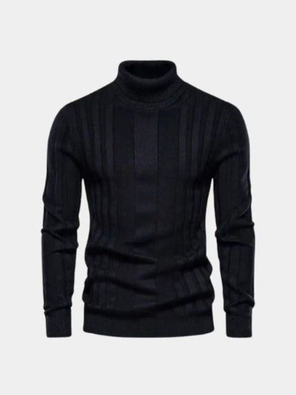 Turtleneck Knitwear Pullover Sweater - Manly Man
