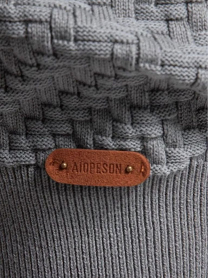 Cárdigan de punto con cuello en V - Manly Man