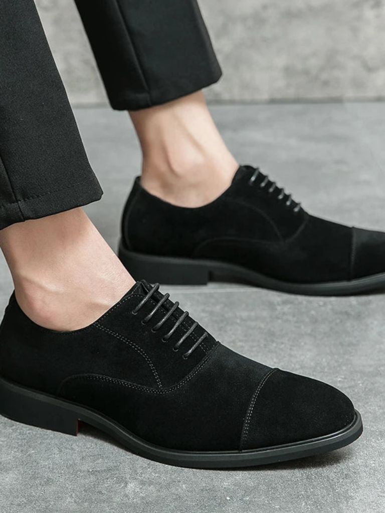 Zapatos Derby Monarch de terciopelo - Manly Man