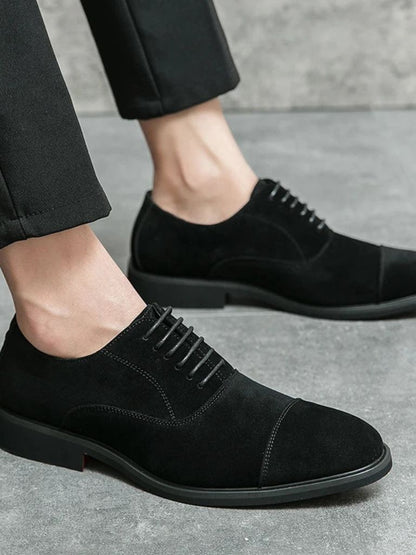 Zapatos Derby Monarch de terciopelo - Manly Man