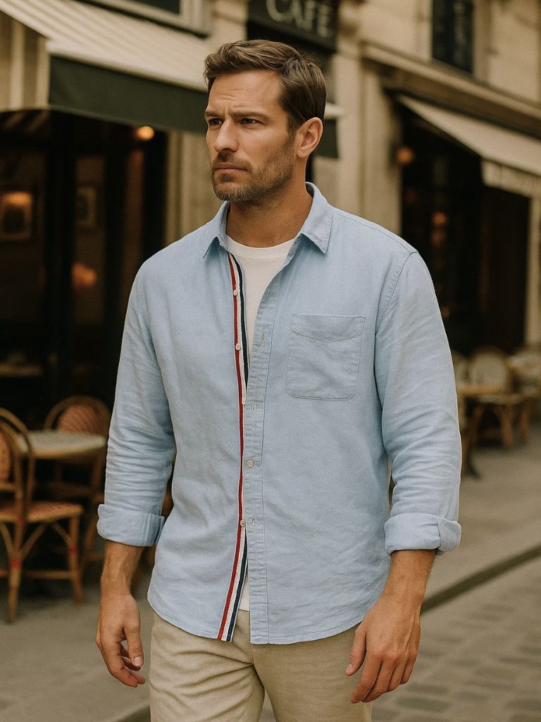 Vince Linen Shirt - Manly Man