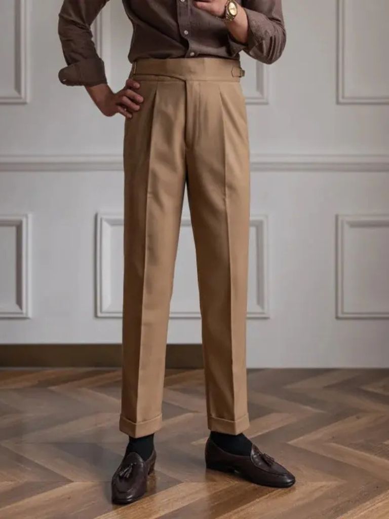 Vintage British Style Trousers - Manly Man