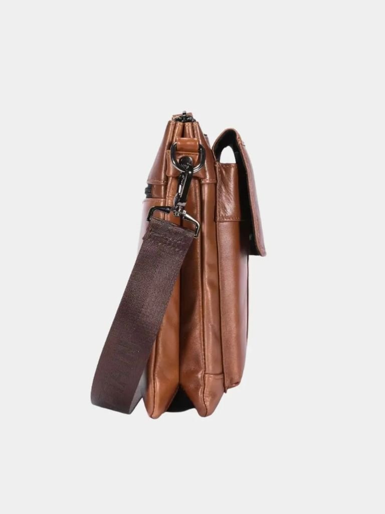 Bolso de hombro de cuero vintage - Manly Man