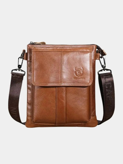 Bolso de hombro de cuero vintage - Manly Man