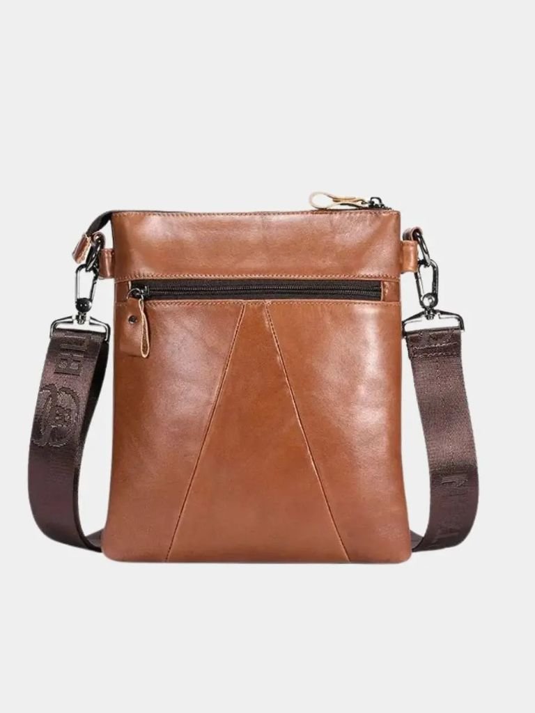 Bolso de hombro de cuero vintage - Manly Man
